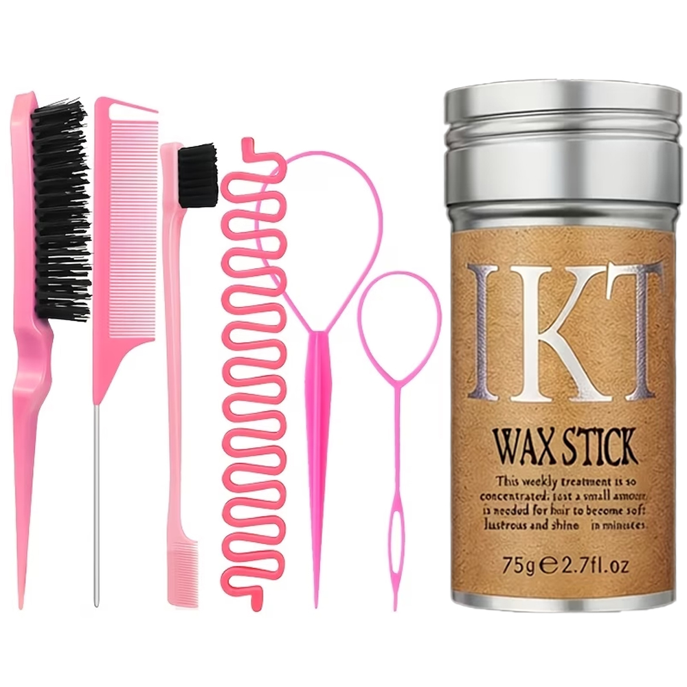 Hair Care Tools - Conjunto de 7 Peças para Cuidado