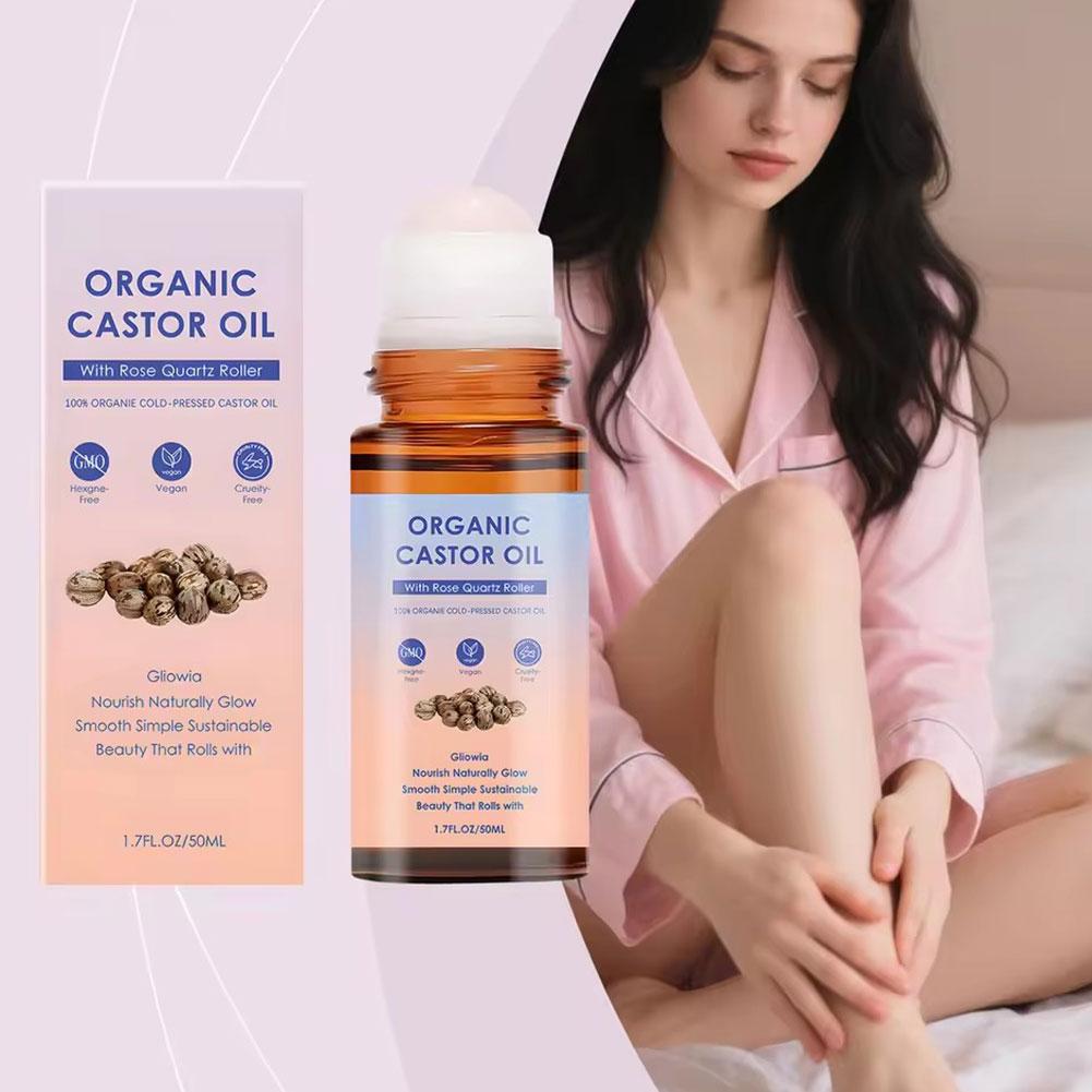 Castor Oil Cold Press - Óleo de Rícino Orgânico 50ml com