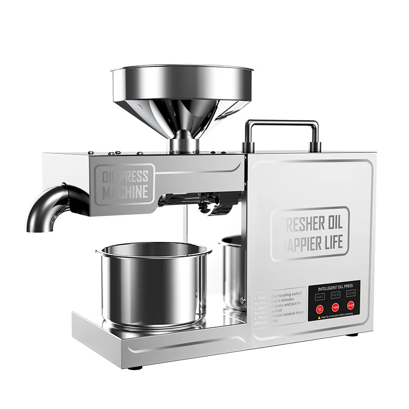 Castor Oil Cold Press - Máquina Extratora de Óleo Doméstica a