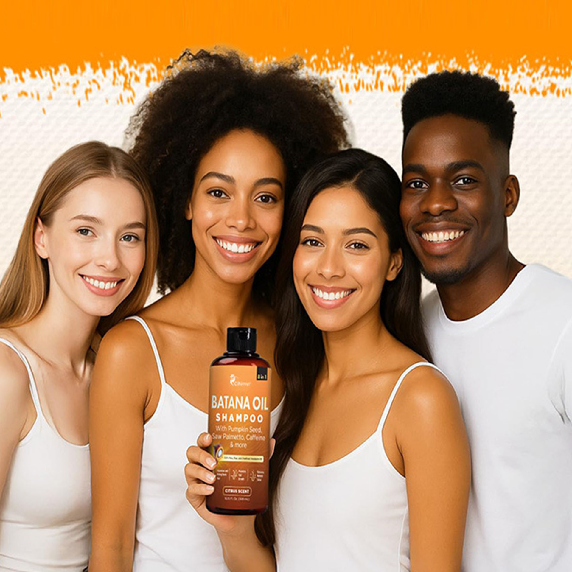 Hair Care For Dry And Frizzy Hair - Óleo de Batana 300ml, Shampoo de