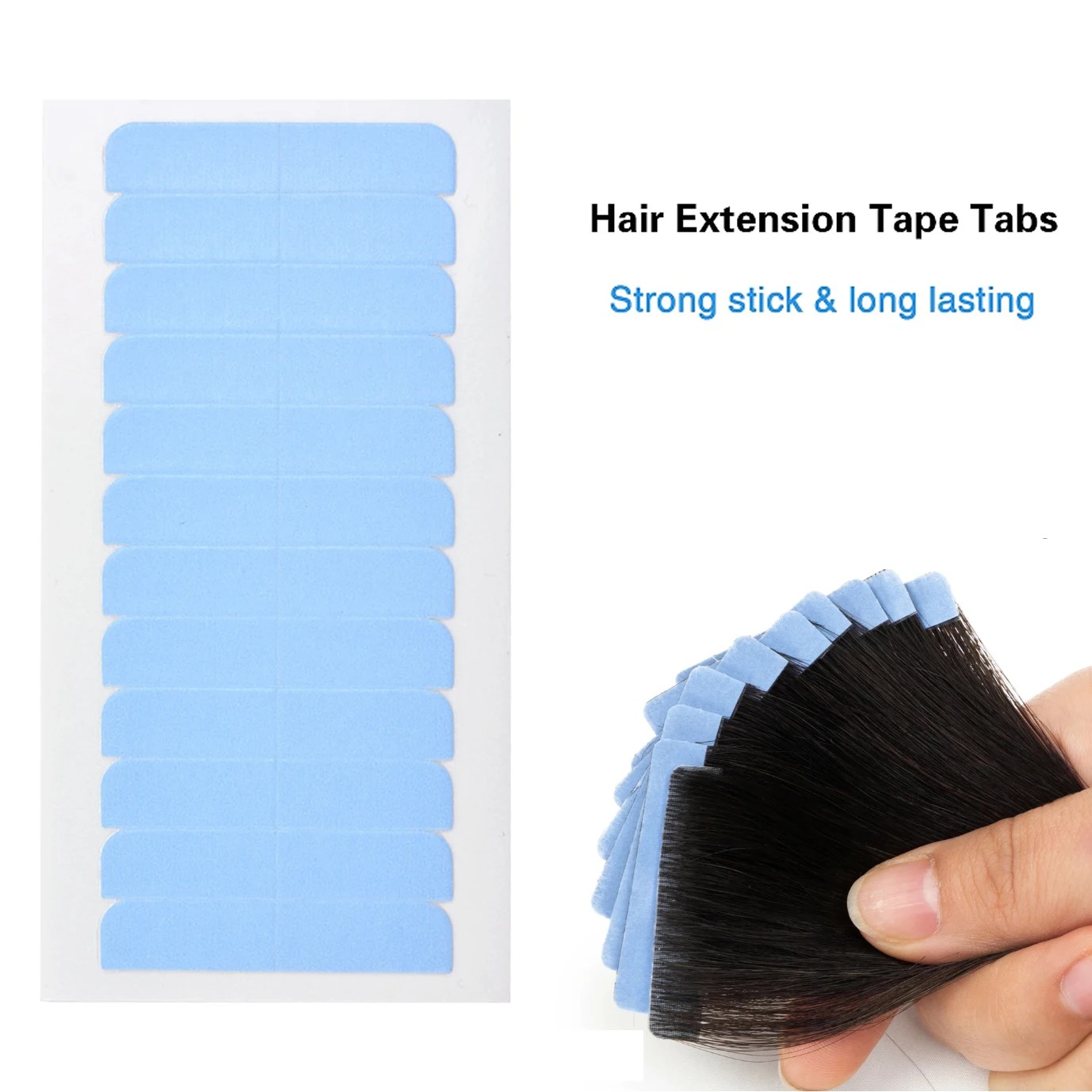 Hair Extension Tape In - Fita Adesiva Dupla Face para Sistemas