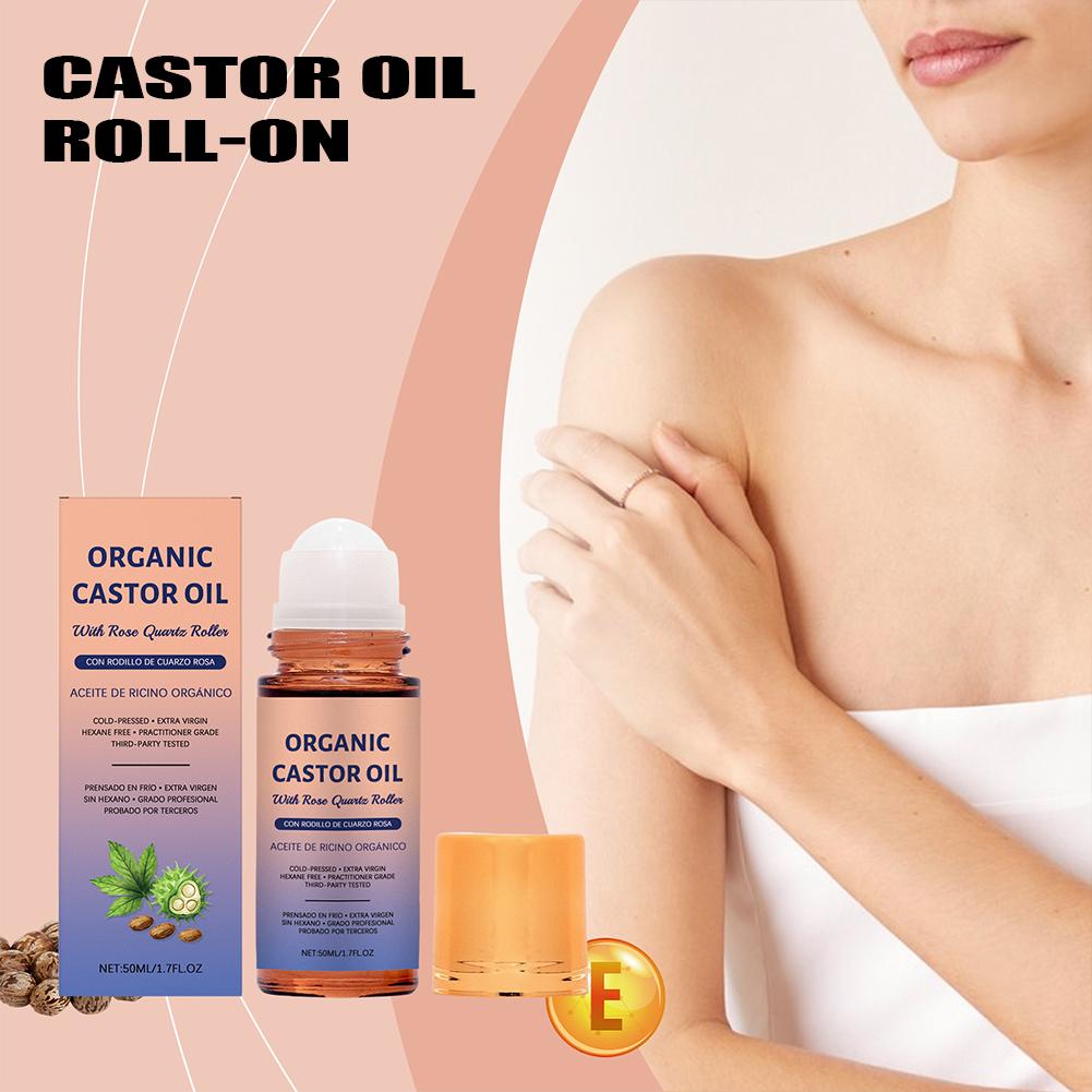 Castor Oil Cold Press - Óleo de Rícino Orgânico 50ml com