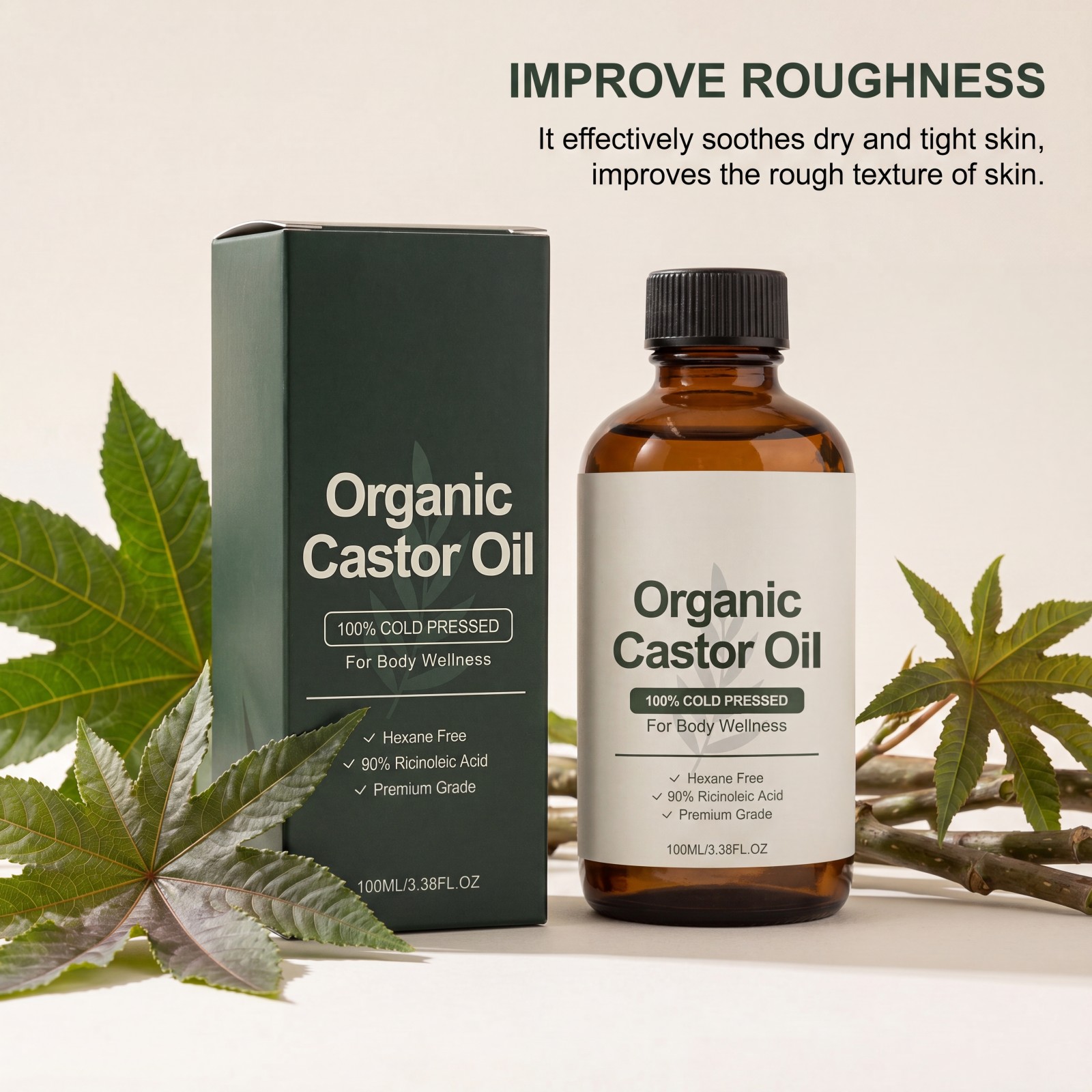 Óleo Hidratante Corporal Orgân - Castor Oil Cold Press avaliação e preço