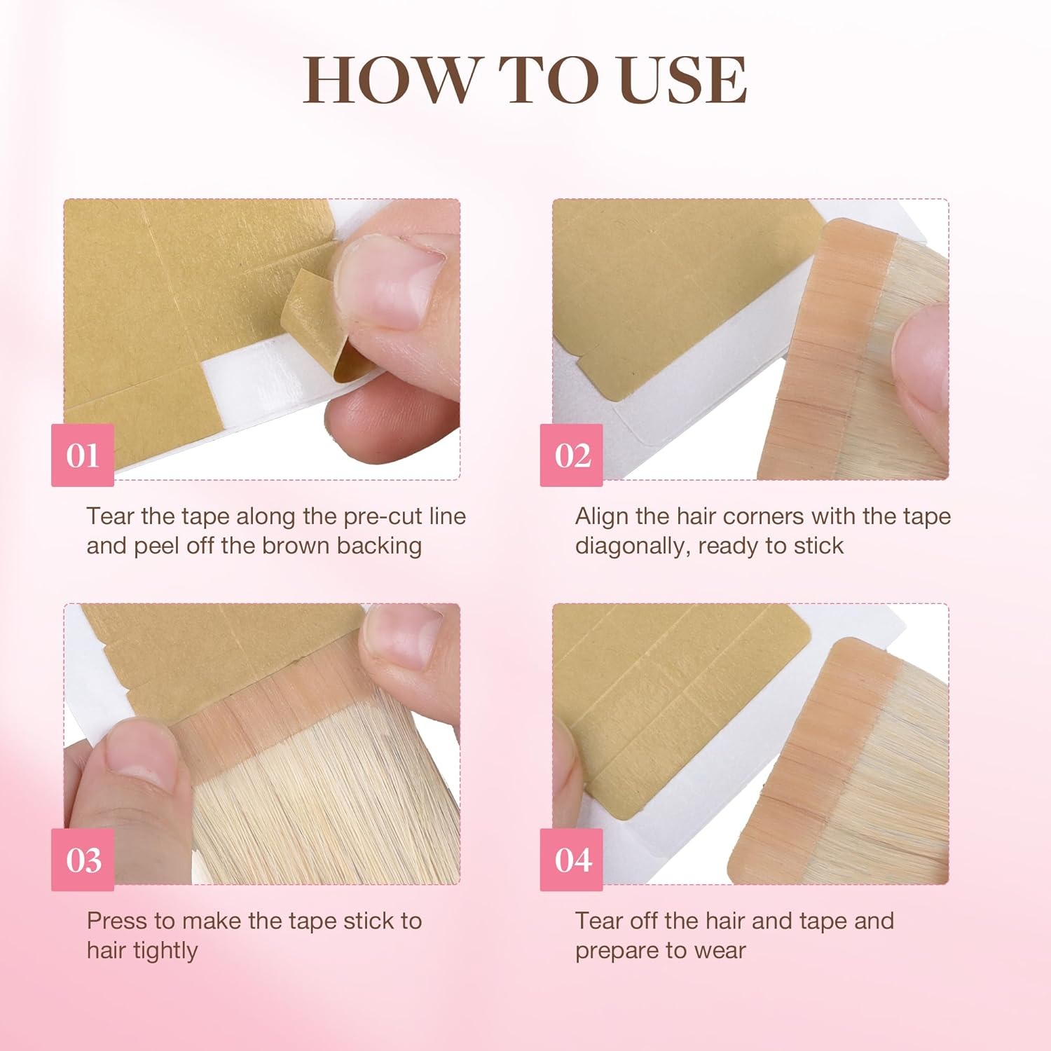 Fita Adesiva Dupla Face para E - Hair Extension Tape In avaliação e preço