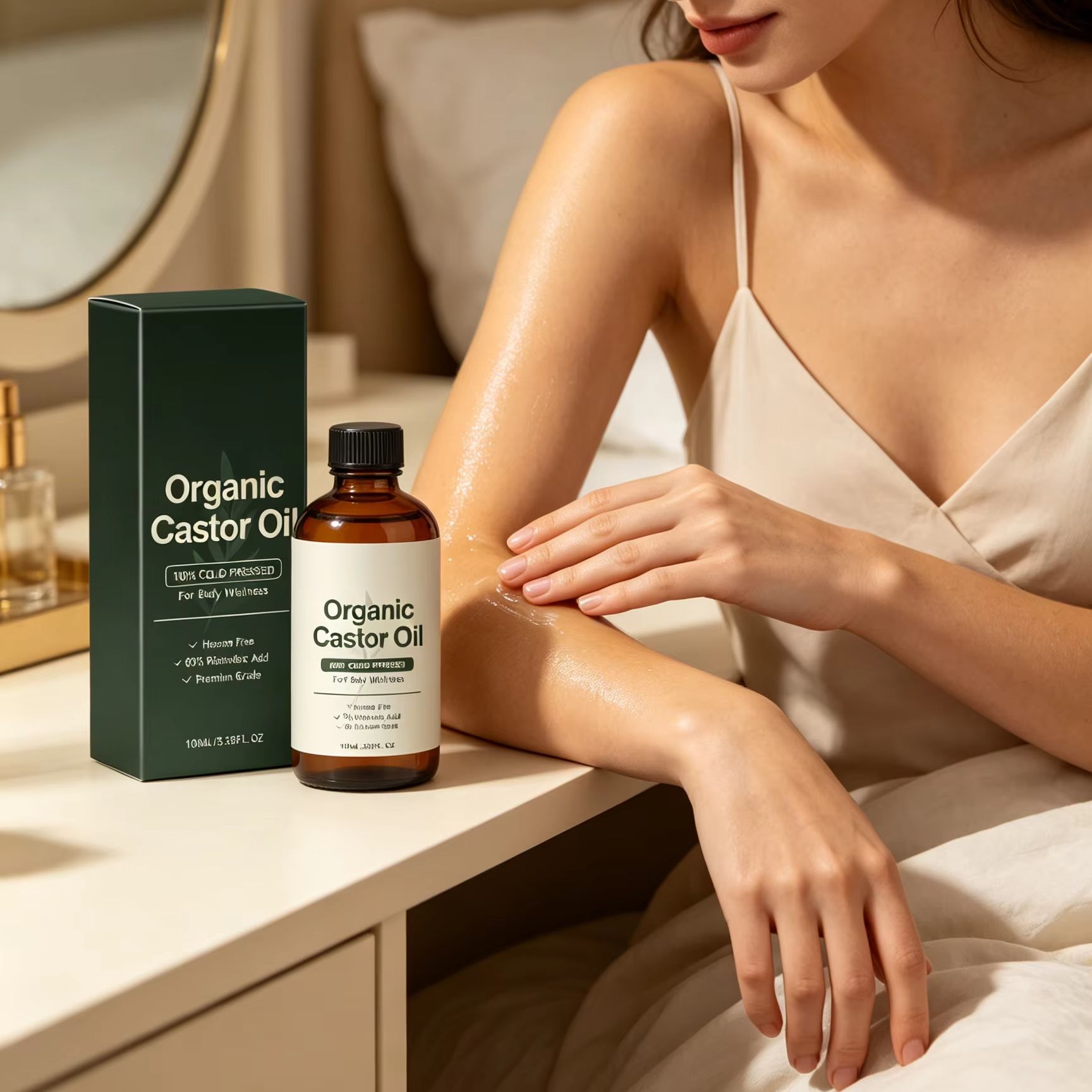 Óleo de Rícino Orgânico Prensa - Castor Oil Cold Press avaliação e preço