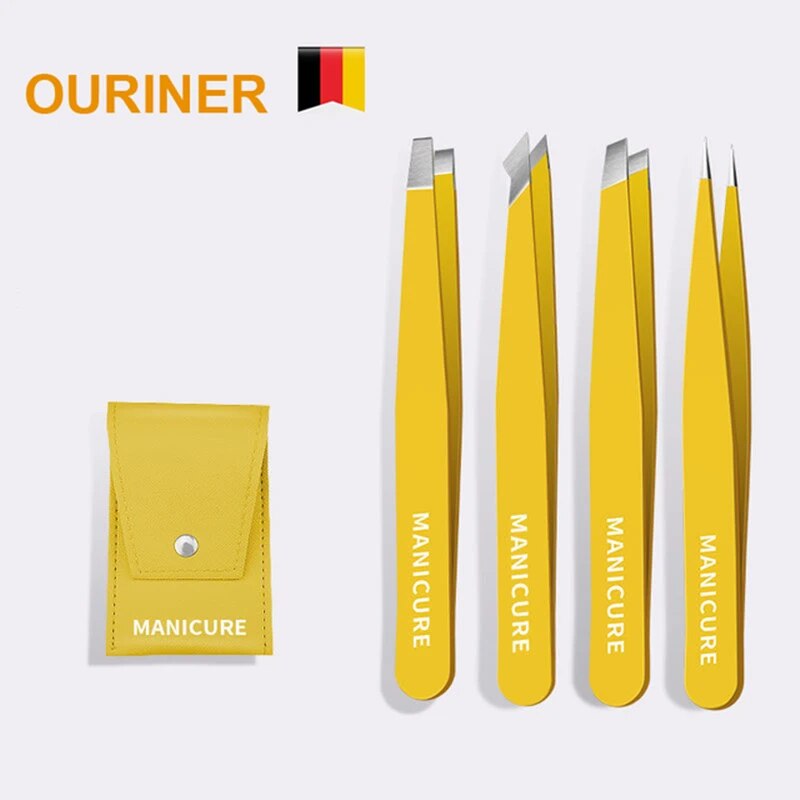 Pinça de sobrancelha em aço in - Hair Care Tools avaliação e preço