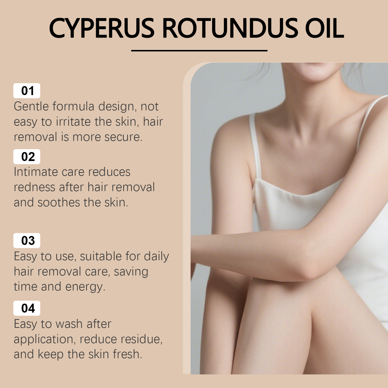 Óleo de Cyperus Rotundus para  - Hair Care China avaliação e preço