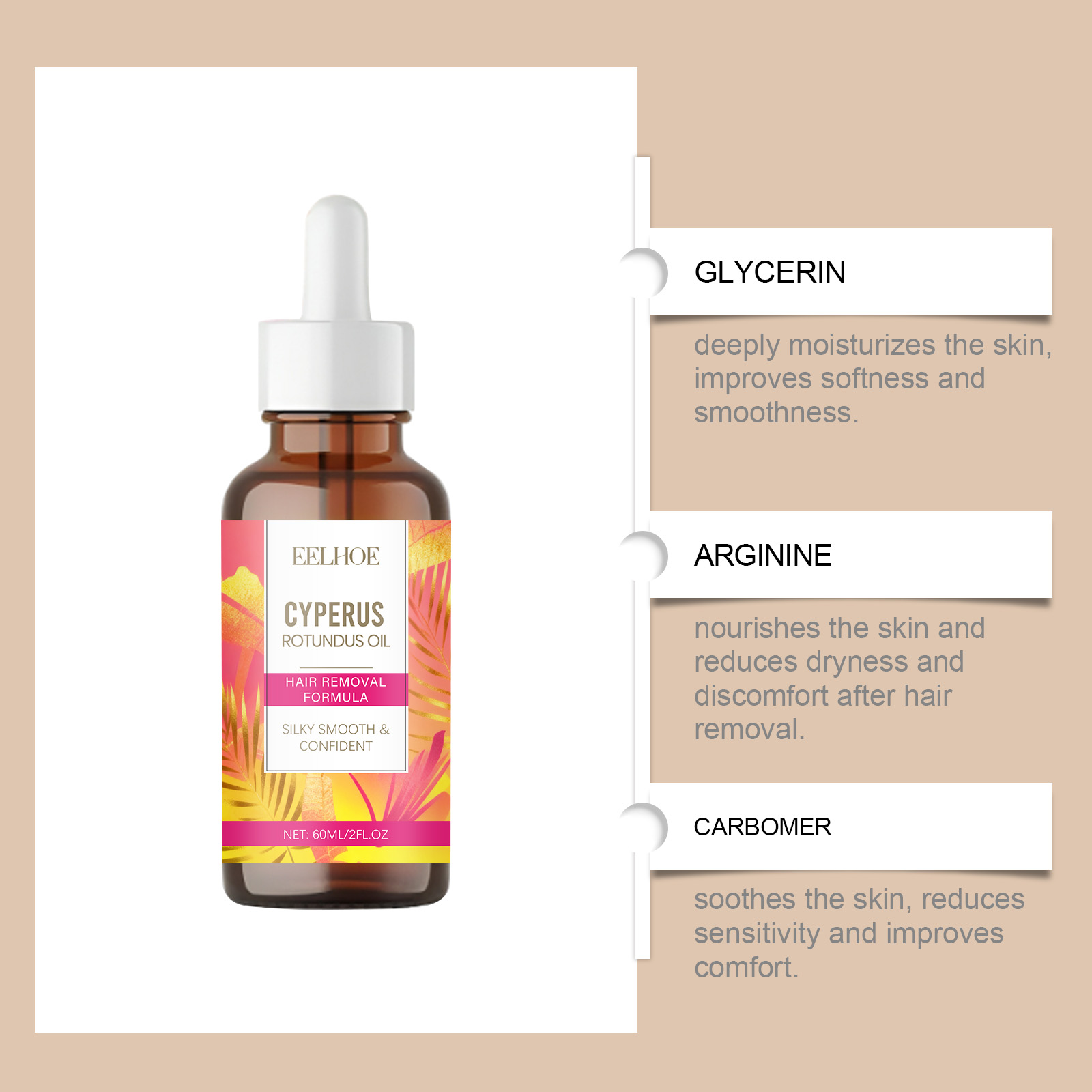 Óleo de Cyperus Rotundus para  - Hair Care China avaliação e preço