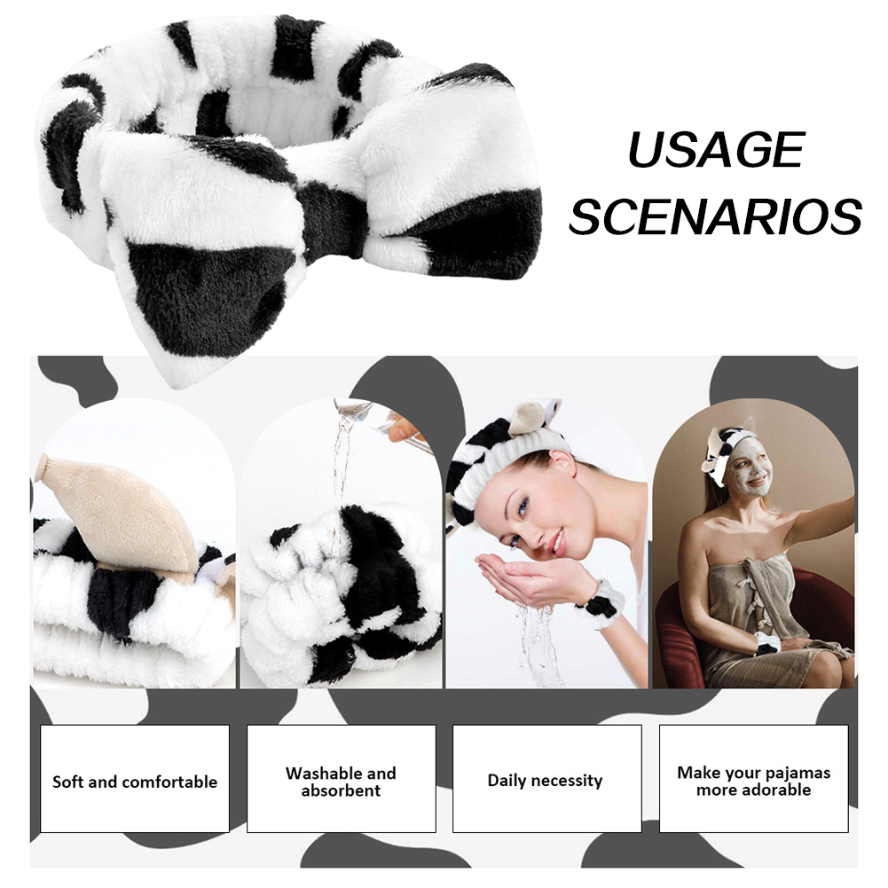 4 pçs 3d vaca bandana super bo - Hair Care China avaliação e preço