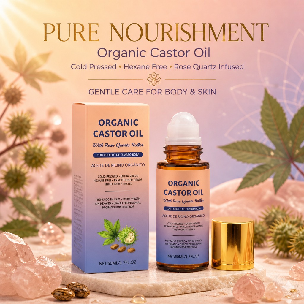 Óleo de Rícino Orgânico com Ap - Castor Oil Cold Press avaliação e preço