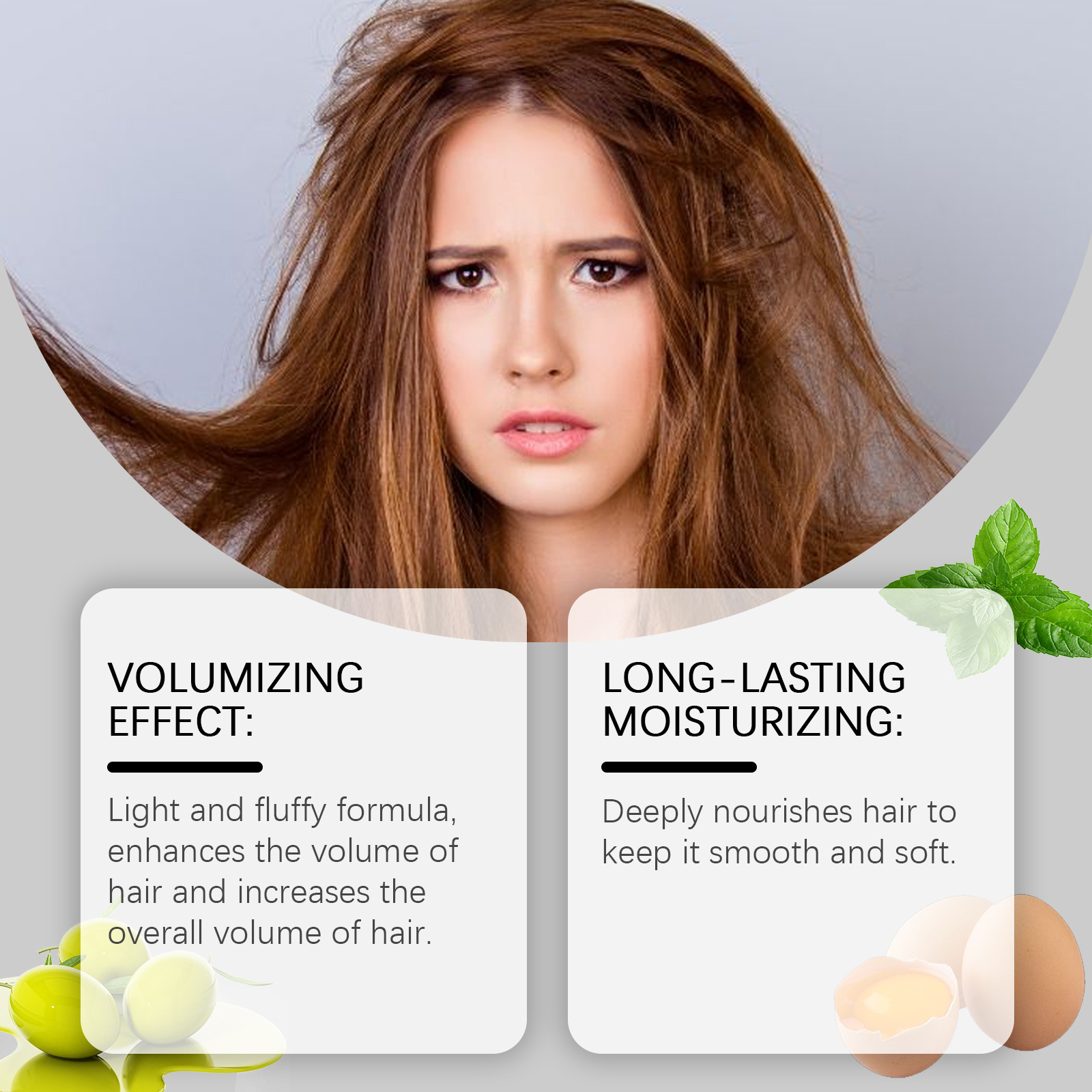Ovo remédio óleo de cabelo res - Hair Care For Dry And Frizzy Hair avaliação e preço