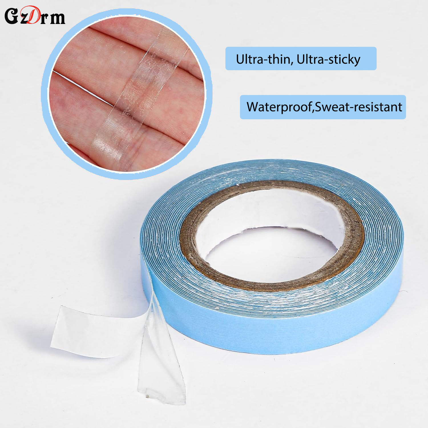 Fita Adesiva Azul de 3 Jardas  - Hair Extension Tape In avaliação e preço