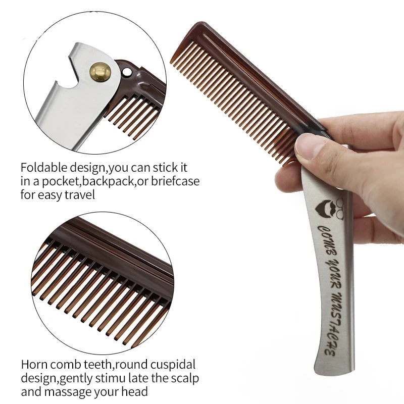 1pc pente portátil dobrável-us - Hair Care China avaliação e preço
