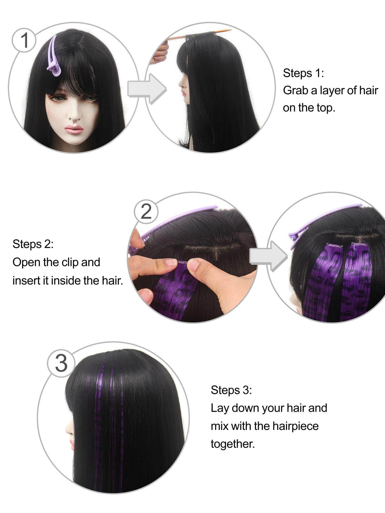 2 ou 7 Peças de Apliques de Ca - Braiding Hair Kanekalon avaliação e preço