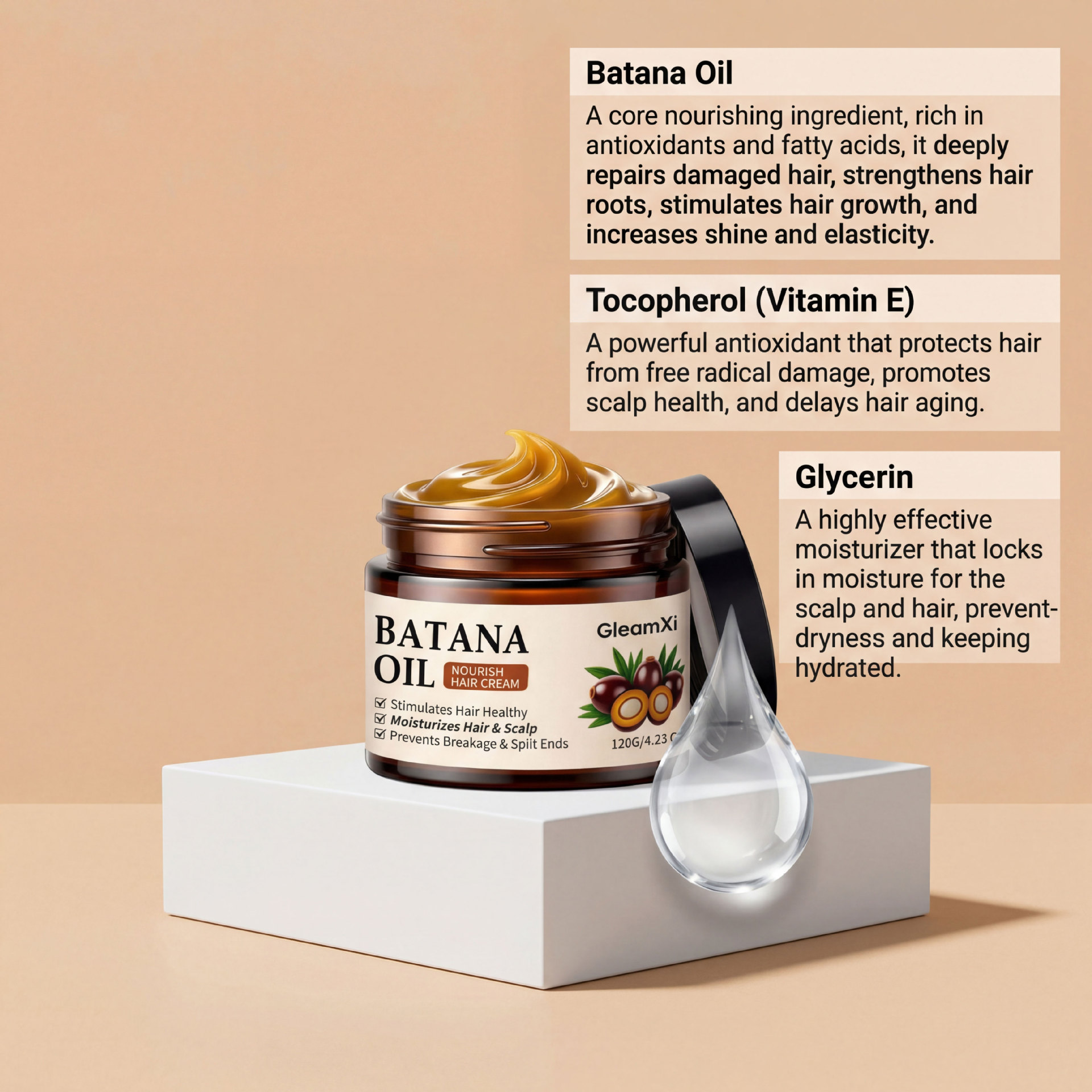 Óleo Capilar e Bálsamo Multius - Hair Care For Dry And Frizzy Hair avaliação e preço