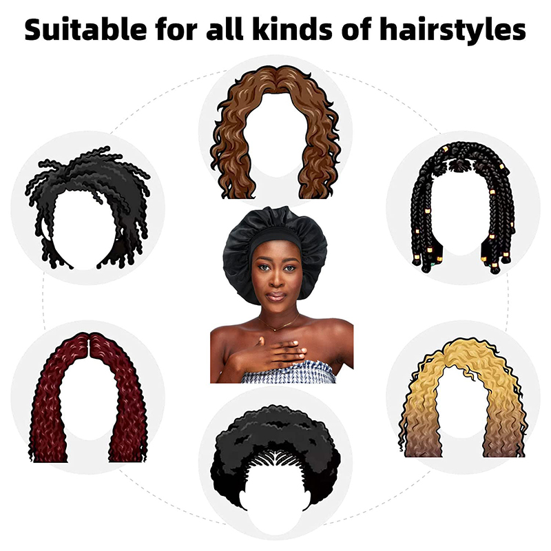 2 pçs/lote feminino cetim sóli - Hair Care China avaliação e preço