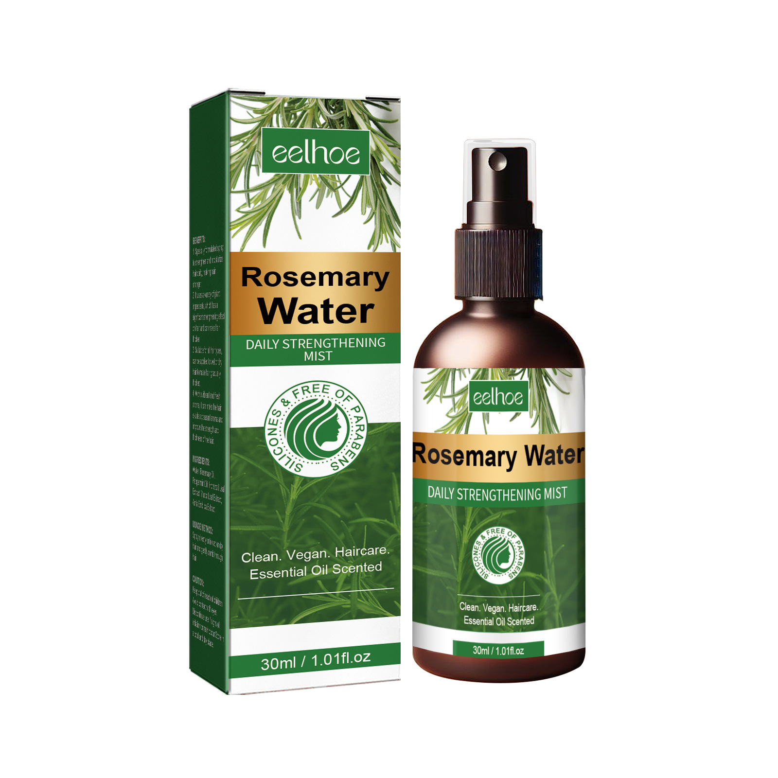 Spray de alecrim para cabelo,  - Hair Care Organic avaliação e preço
