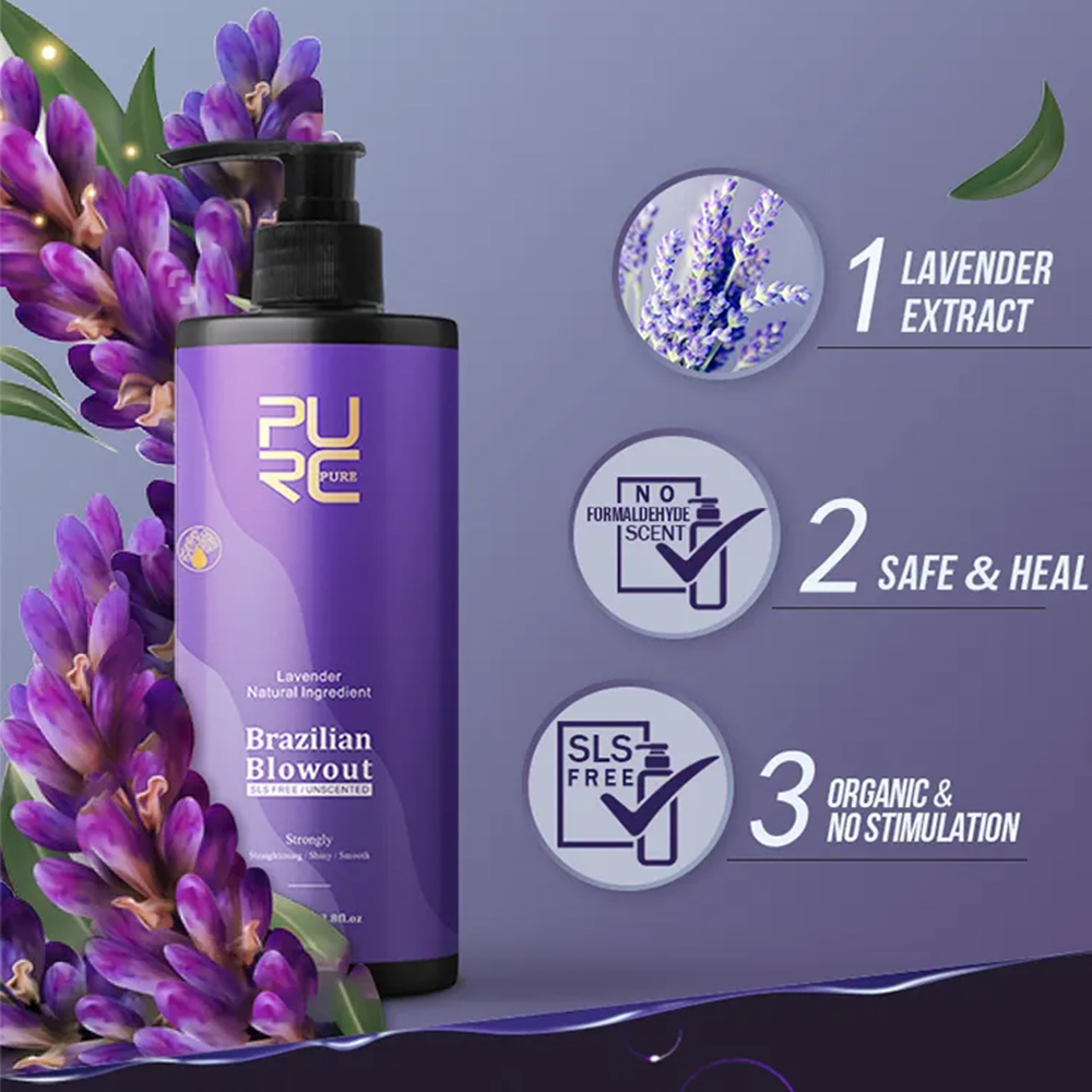 Purc lavanda 12% queratina bra - Hair Care Organic avaliação e preço